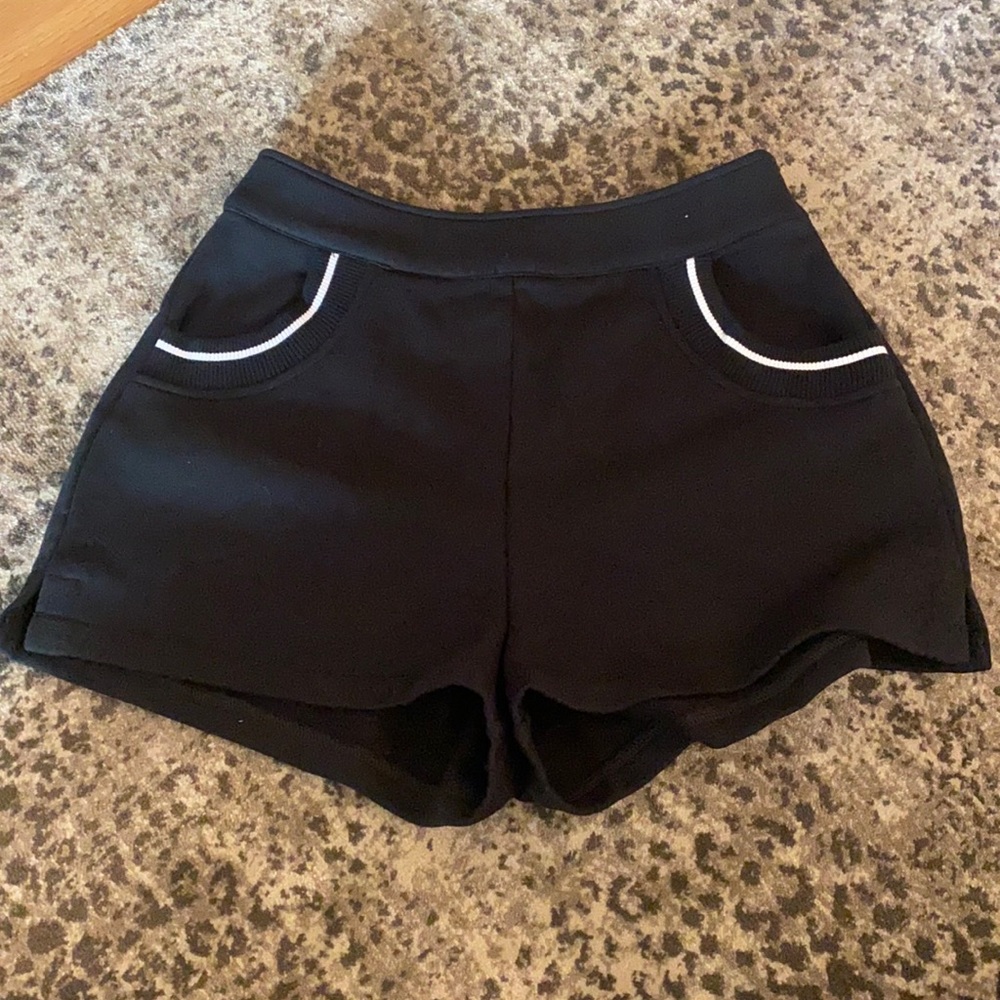 Solid stripped NWT shorts